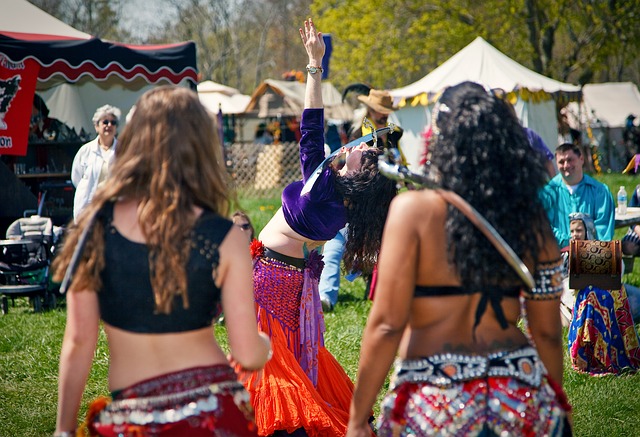 An Image Showcasing A Belly Dancer Gracefully Performing A Mesmerizing Variation, Showcasing Intricate Hip Movements, Fluid Arm Gestures, And Elegant Spins, Captivating The Audience With Her Undeniable Expertise And Artistry